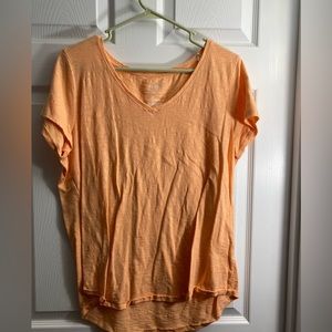 NWOT orange Sonoma shirt sleeve top XL